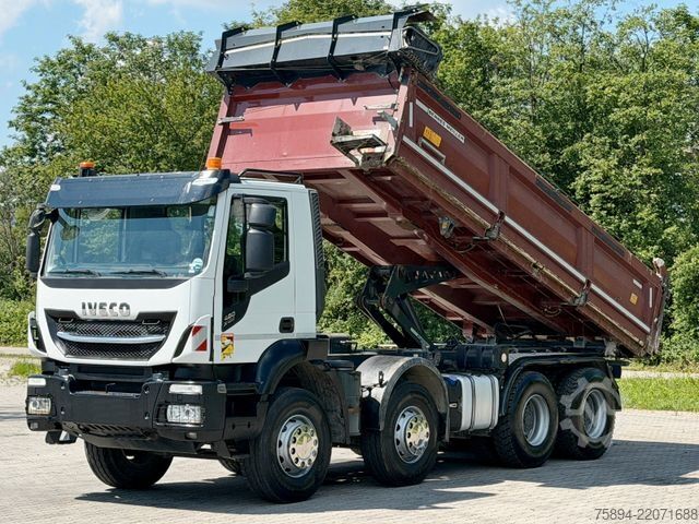 Tippbil IVECO STRALIS X WAY 480* KIPPER * 8x4 * TOPZUSTAND