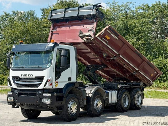 Tippbil IVECO STRALIS X WAY 480* KIPPER * 8x4 * TOPZUSTAND
