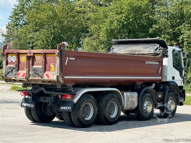 Tippbil IVECO STRALIS X WAY 480* KIPPER * 8x4 * TOPZUSTAND