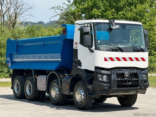 Ανατρεπόμενο φορτηγό RENAULT K 430 DTI 11 *KIPPER * 8x4 * TOPZUSTAND