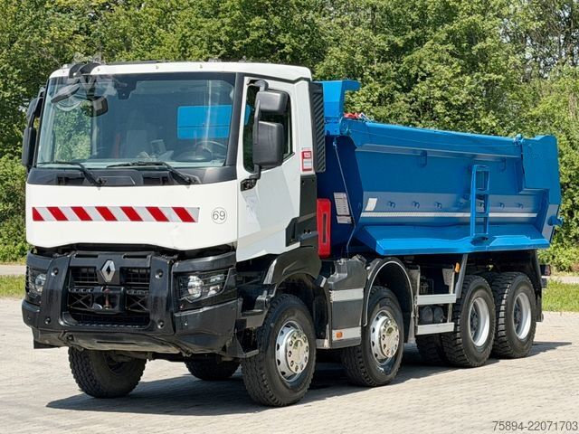 Ανατρεπόμενο φορτηγό RENAULT K 430 DTI 11 *KIPPER * 8x4 * TOPZUSTAND