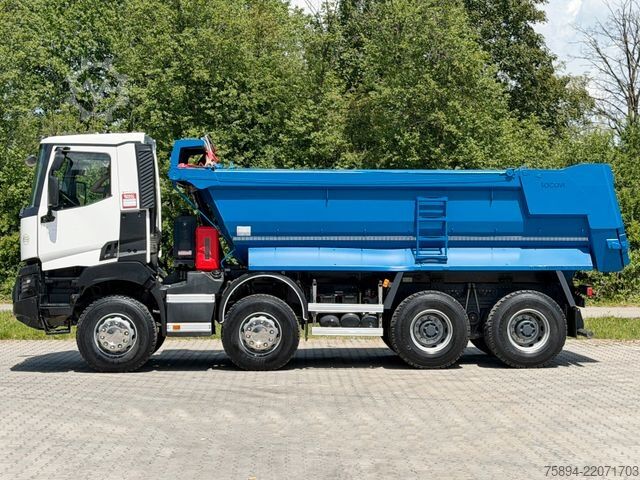 Ανατρεπόμενο φορτηγό RENAULT K 430 DTI 11 *KIPPER * 8x4 * TOPZUSTAND