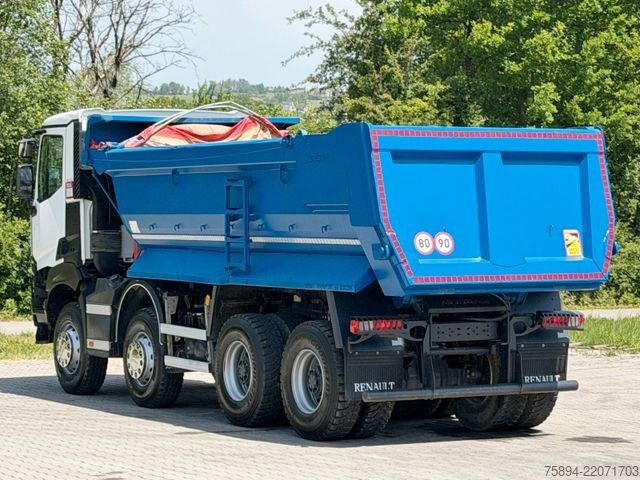 Ανατρεπόμενο φορτηγό RENAULT K 430 DTI 11 *KIPPER * 8x4 * TOPZUSTAND