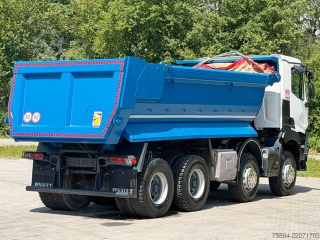 Ανατρεπόμενο φορτηγό RENAULT K 430 DTI 11 *KIPPER * 8x4 * TOPZUSTAND