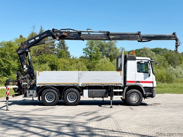 Jeřáb na nákladním automobilu MERCEDES-BENZ ACTROS 2641 * HIAB 322 EP-3 HIPRO+FUNK / 6x4