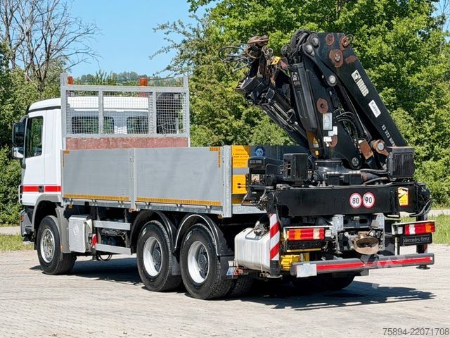 Jeřáb na nákladním automobilu MERCEDES-BENZ ACTROS 2641 * HIAB 322 EP-3 HIPRO+FUNK / 6x4
