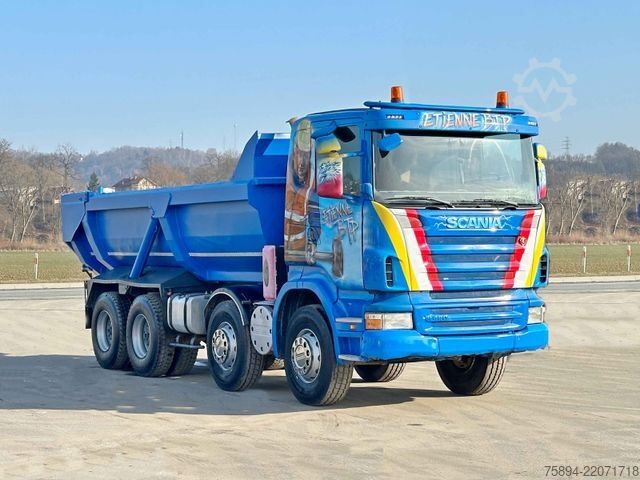 Ανατρεπόμενο φορτηγό SCANIA R 420 * Kipper * TOPZUSTAND / 8x4