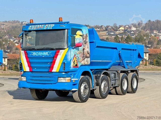 Ανατρεπόμενο φορτηγό SCANIA R 420 * Kipper * TOPZUSTAND / 8x4
