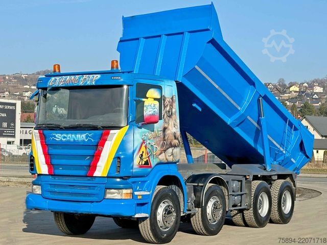 Ανατρεπόμενο φορτηγό SCANIA R 420 * Kipper * TOPZUSTAND / 8x4
