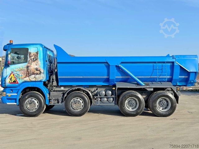 Ανατρεπόμενο φορτηγό SCANIA R 420 * Kipper * TOPZUSTAND / 8x4