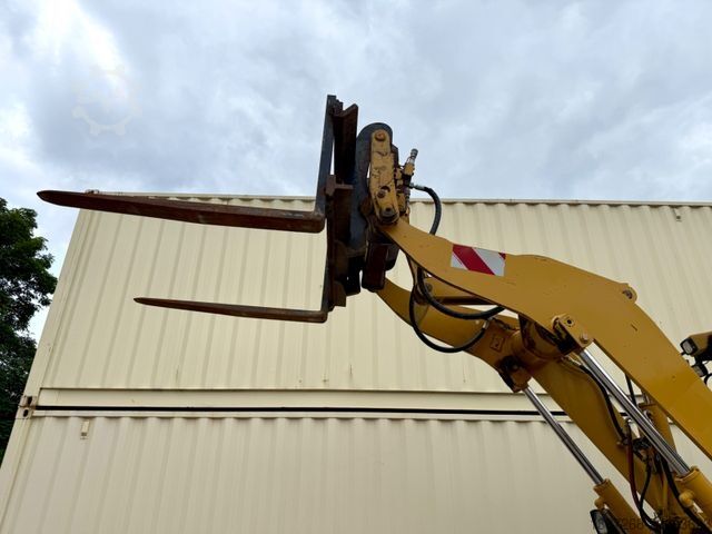 Wiellader CATERPILLAR 914G / Schaufel+ Gabel / Deutsche Maschine