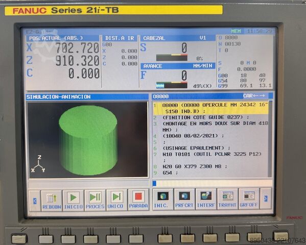 Centro di tornitura e fresatura CNC DOOSAN Puma 600M