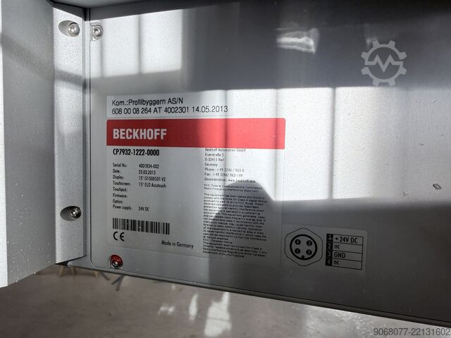 Centru de prelucrare profile PVC Elumatec. ELUMATEC SBZ 608