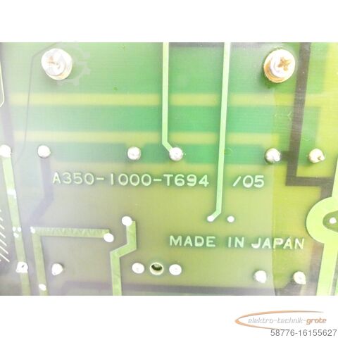 Fanuc Komponente Fanuc A20B-1000-069 Platine A350-1000-T694/05