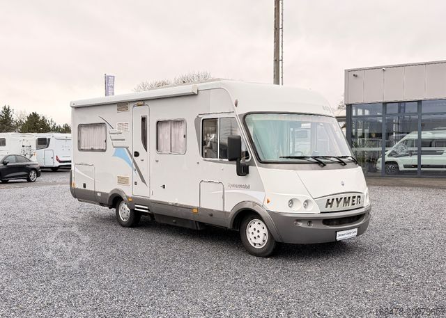 Kamper zintegrowany HYMER/ERIBA B 654 *Festbett-Hubbett-Automatik-2xKlima*
