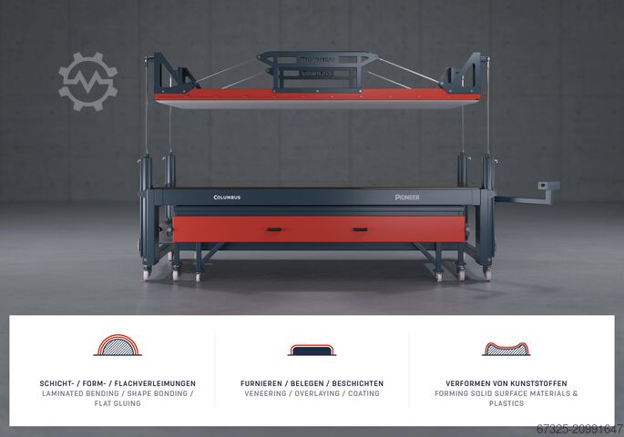 MODUL vákuumprés COLUMBUS PIONEER