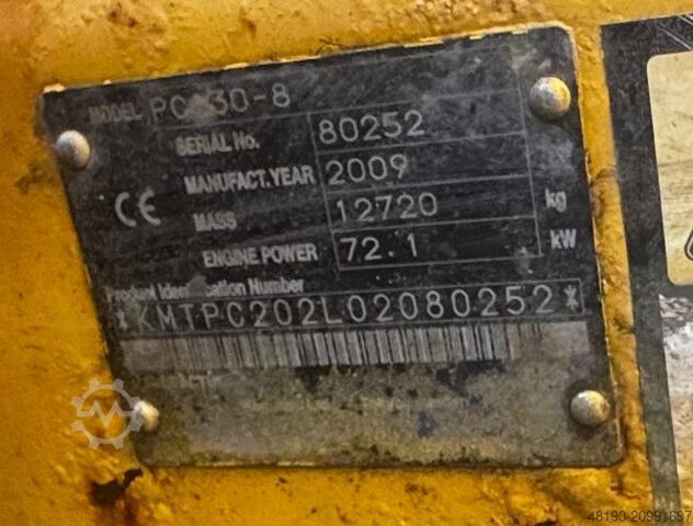 Escavatore cingolato S016307 Komatsu PC 130