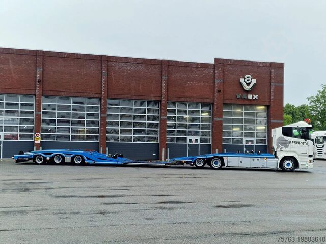 Autószállító Scania R450 6x2 Trucktransporter GS Meppel + Trailer 2...