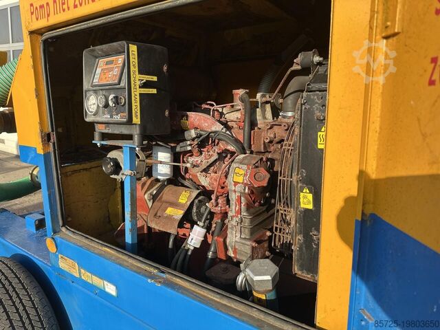 Pomp  Waterpomp met diesel motor - Gebruikt