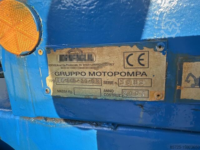 Pompa Waterpomp met diesel motor - Gebruikt