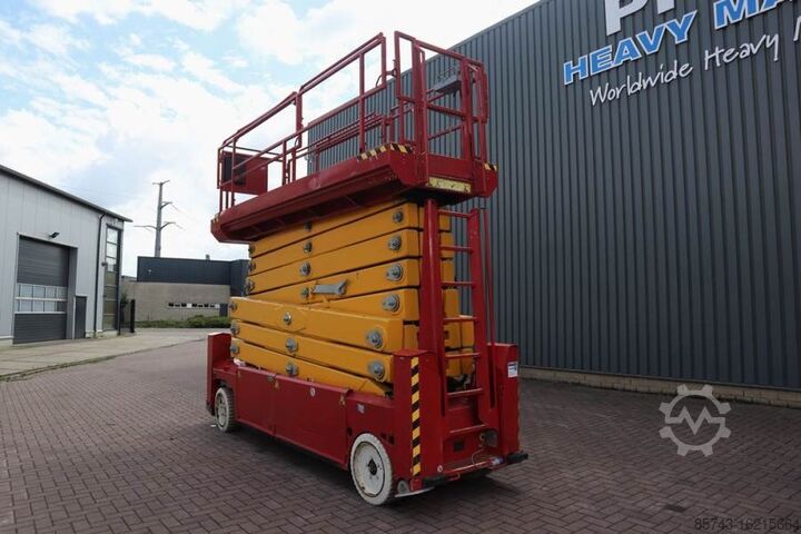 Elevador de tesoura PB LIFT S225-12ES Electric, 4x2 Drive, 22.5m Working