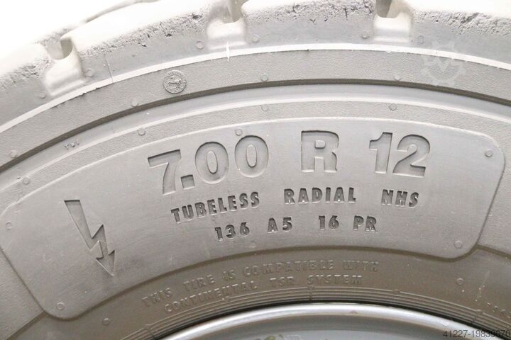 Band met velg 2 stuks Continental ContiRT20 7.00 R 12  136 A5 16 PR