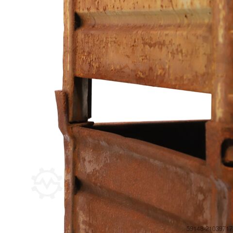 Použité stohovací boxy z oceli, pevná konstrukce, jedna stěna poloviční výšky, délka: 1035 mm, šířka Kruizinga 98-572GB