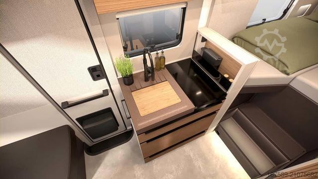Semi-integrated camper BÜRSTNER Signature SFT 7.0, 90l,Smart TV,6E,LSitz,AKTION