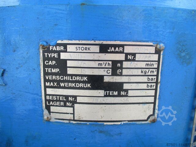 Pomp Waterpomp Centrifugaalpomp STORK 375m3/h (2285)
