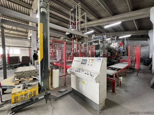 Produktionslinie für Pflaster, Bordstein Symmetrica Symmtech ANLAGEN ZUR PRODUKTIONVON BET