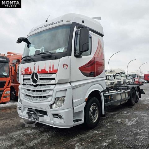 Wissellaadbak vrachtwagen MERCEDES-BENZ Actros 2543, Retarder, Liftachse, AHK