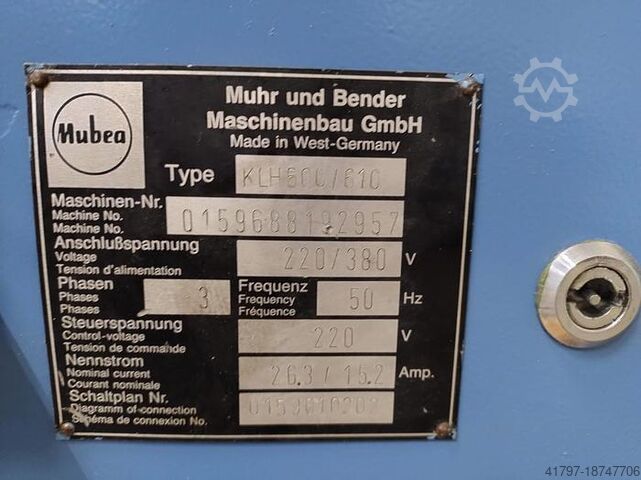 Mubea KLH 500 Mubea KLH 500