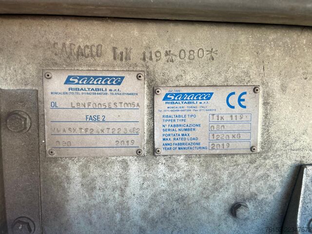 Ribaltabile trilaterale Nissan NT 400