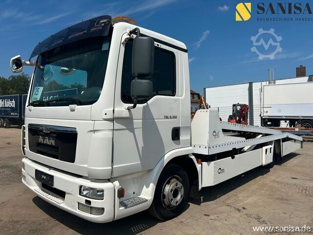 Furgone trasportatore di auto MAN TGL 8.180/Doppeldecker/Seilwinde/Blyss DS12