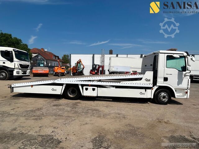 Furgone trasportatore di auto MAN TGL 8.180/Doppeldecker/Seilwinde/Blyss DS12