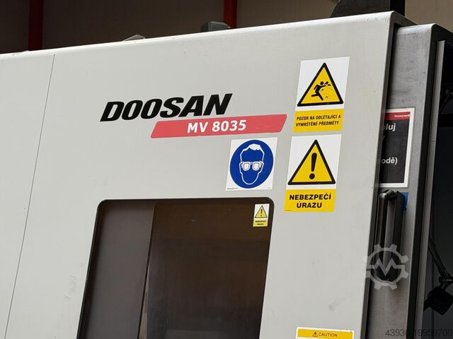 3-axis CNC machine (VMC) DOOSAN MV 8035 DOOSAN MV 8035