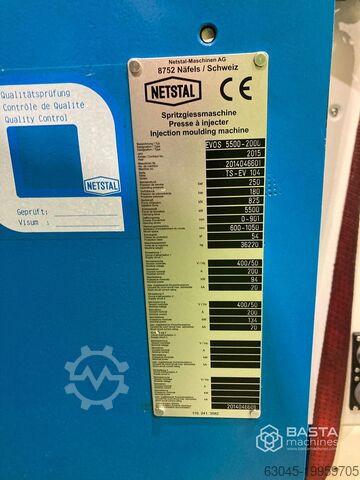 Netstal EVOS 5500-2000 (2015) Netstal EVOS 5500-2000