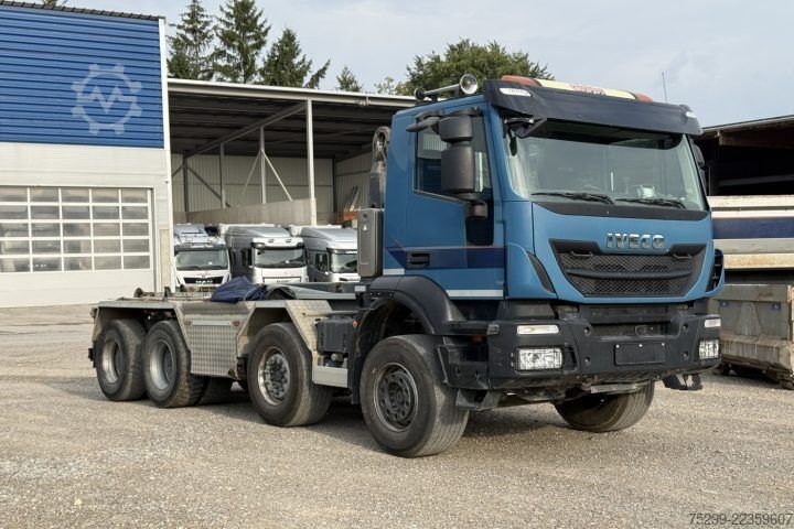 Haakarm vrachtwagen Iveco 340T45 8x4 Trösch / Swiss-Vehicle