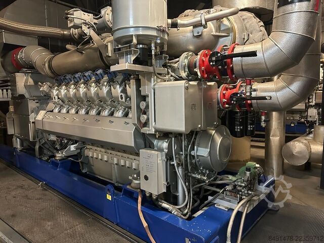 Gaz jeneratörü - MTU 16V4000L64 MTU 16V4000 GS (Complete set of 3)