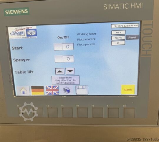 Máquinas de conformado MFT 0200/0300/0400 Krüger&Salecker