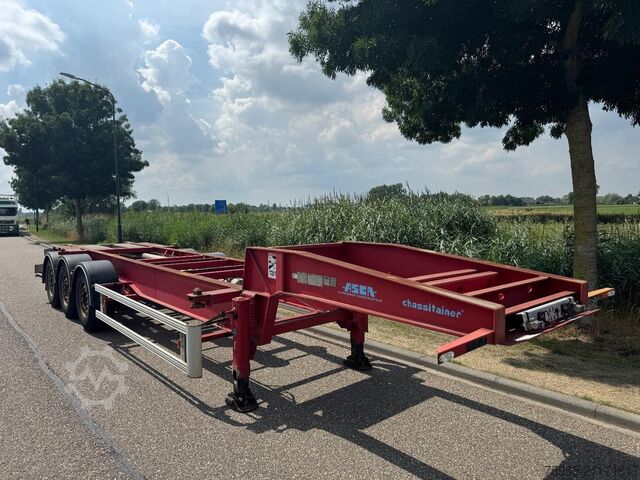 Transport af containere Asca Chassis 20FT Tank lowbed / ADR / SAF Disc