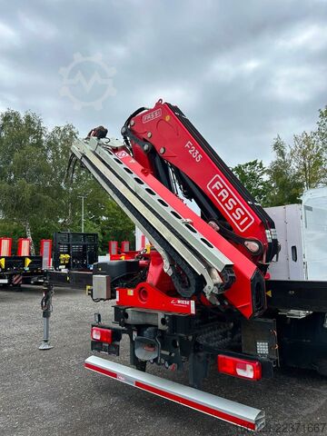 Autolaadkraan DAF XF 480 Baustoffpritsche mit Fassi Ladekran F235
