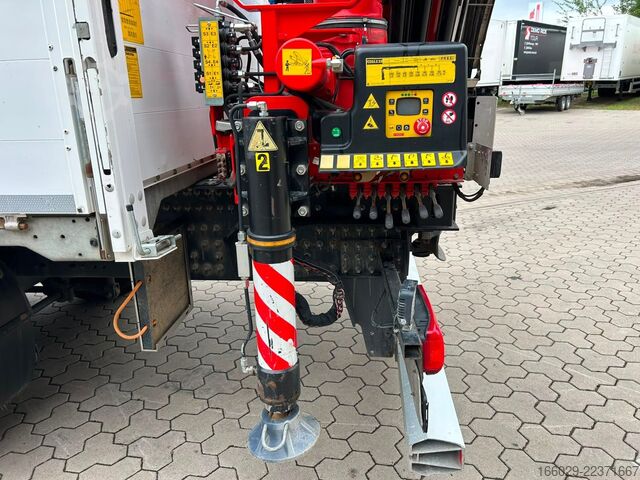 Autolaadkraan DAF XF 480 Baustoffpritsche mit Fassi Ladekran F235