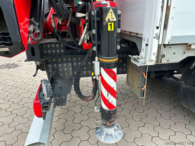 Autolaadkraan DAF XF 480 Baustoffpritsche mit Fassi Ladekran F235