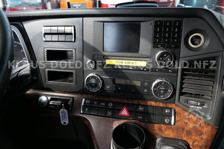 Plattewagen met zeil MERCEDES-BENZ Actros 1842 Pritsche Plane Vollluft LBW Euro 6