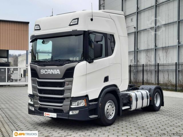 Standardowy ciągnik siodłowy SCANIA R 460 2-Kreis-Kipphyd Retarder Standklima 2xTank