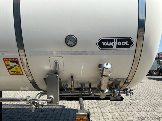 Cisterna de alimentos Van Hool FOOD / RVS chassis / empty weight: 5.860kg / 29...