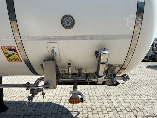 Cisterna s potravinami Van Hool FOOD / LEBENSMITTEL / empty weight: 5.860k / 29...