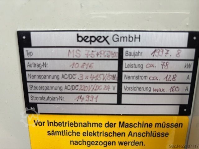  HOSOKAWA BEPEX MS75