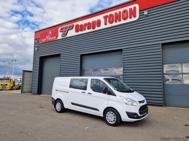 Vrachtwagen met bakwagen Ford Transit CUSTOM 6 PLACES